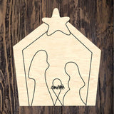 RLT Nativity Silhouette