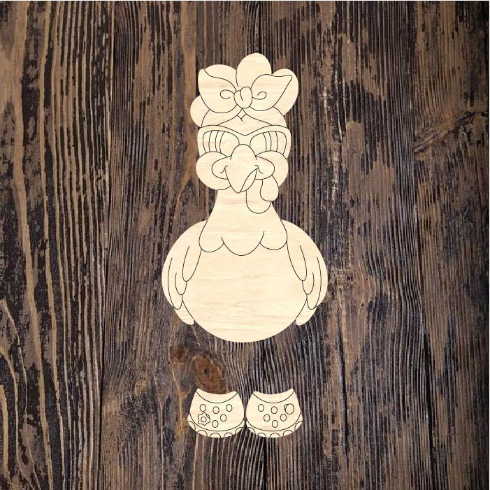 ROO Chicken Ribbon Legs 1 – Home Creations Milling & Signage