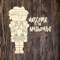 ROO Nuthouse Nutcracker Plaque