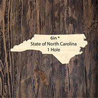 State of NC 6in 1 Hole - Set of 10