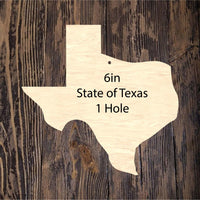 State of TX 6in 1 Hole - Set of 10