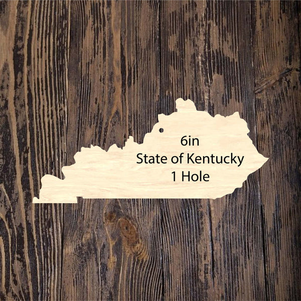State of KY 6in 1 Hole - Set of 10