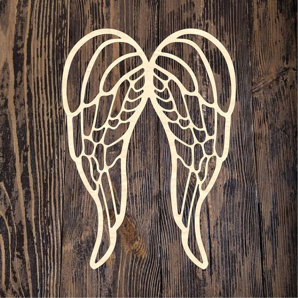 Tall Ornate Angel Wings