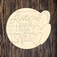 TCD Live Laugh Love