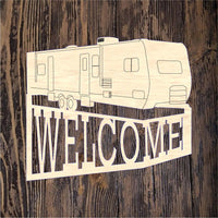 Travel Trailer RV Welcome