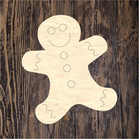 WHD Baking Spirits Bright Gingerbread Man Cutting Board