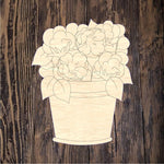 WHD Cotton Floral Bucket