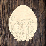 WHD Easter Blessings Floral Egg