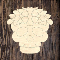 WHD Floral Crown Skull