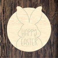 WHD Happy Easter Bunny Silhouette