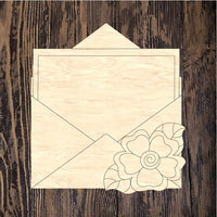 WHD Hello Friends Floral Envelope