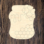 WHD Honeycomb Whimsical Mason Jar