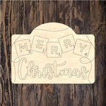 WHD Merry Christmas Scrabble Tiles Frame