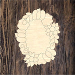 WLD Autumn Wreath Plaque