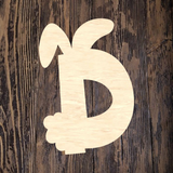 WWW Bunny Ears Letter D