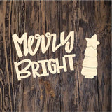 WWW Merry And Bright Plaque 1