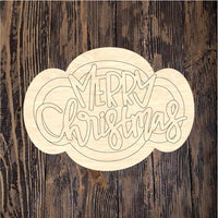 WWW Merry Christmas Plaque 2