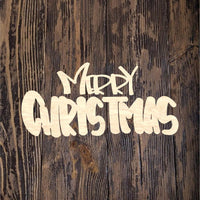 WWW Merry Christmas Plaque