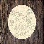 WWW Welcome Fall Plaque 1